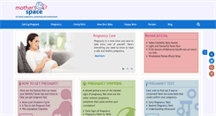 Desktop Screenshot of mothersspace.in